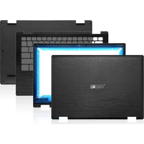 NEW Laptop LCD Back Cover/Front Bezel/Palmrest/Bottom Case For Acer Spin 1 SP111-33 N18H1 Top Case Black