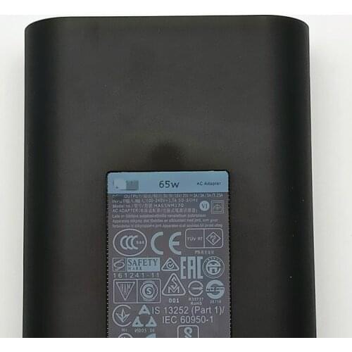 New For Dell Laptop 65W 20V 3.25A USB Type C Power Charger AC Adapter LA65NM170 2YKOF 02YKOF