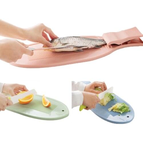 Kitchen Cutting Board Chopping Block Thickening Fish Vegetables Fixed Utility Belt Clip Antiskid Fruit Cutting Board