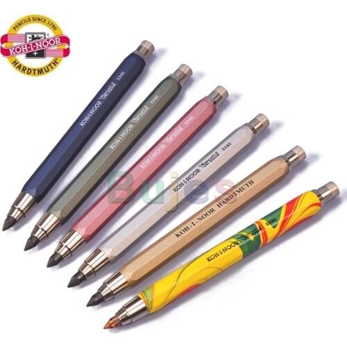 Koh-i-noor 5340 Blue All Metal Lead Holder with Built Sharpener. Art Supplies ,Artist Quality, Color Pencils , CS(Origin)