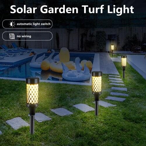 LED Solar Garden Light Solar Landscape Pathway Light Solar Lawn Lamp Multiple Color For Patio Yard Path Walkway Decor Solar Lamp