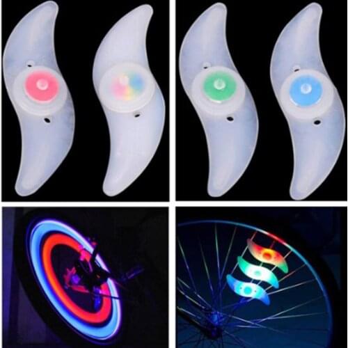 Bicycle Wire Light Willow Leaf S-shaped Hot Wheel Mountain Bike Warning Light Cycling Equipment Accessories WHShopping