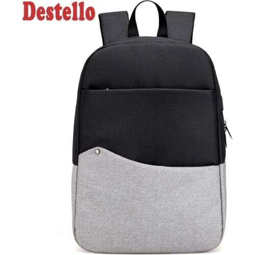 High quality men travel pack back with usb charge fashion style student laptop backpack business traveling backpack women bags