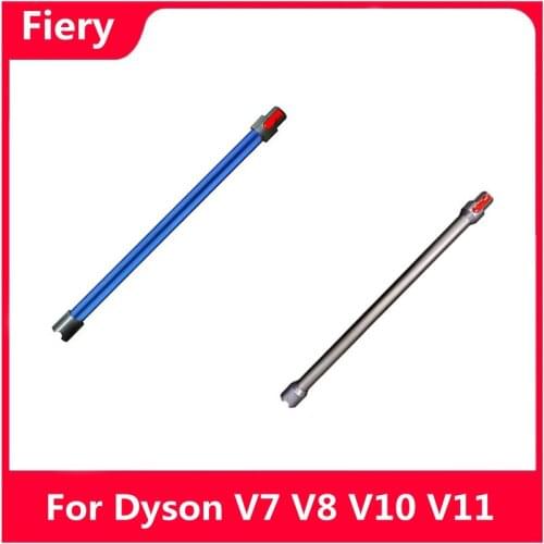 Vacuum Cleaner Accessories Telescopic Extension Rod for Dyson V7 V8 V10 V11 Straight Pipe Metal Extension Bar Handheld Wand Tube