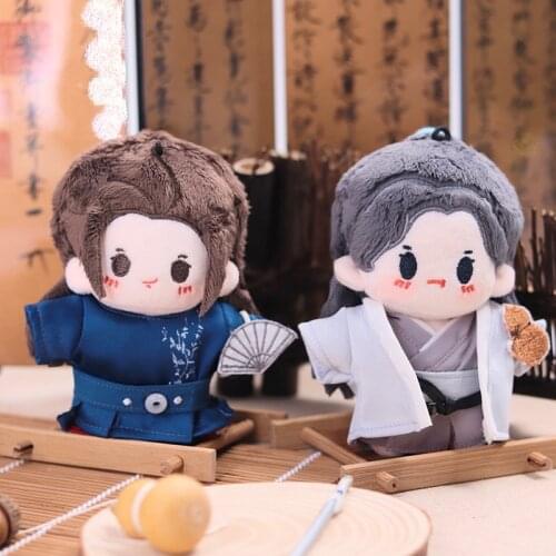 Anime WORD OF HONOR Wen Kexing Zhou Zishu Short Plush Doll Pillow Cute Toys Cushion Stuffed Soft Cartoon Xmas Gifts 10cm