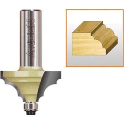 Big SHK 1/2 CNC CUTTERS curve making bottom with bearing