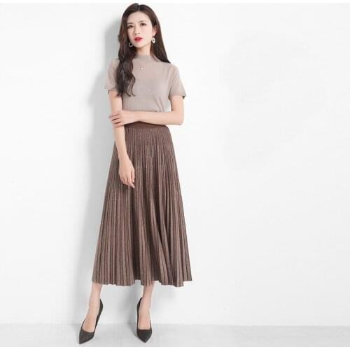 Женские трикотажные юбки EASTQUEEN China At AliExpress