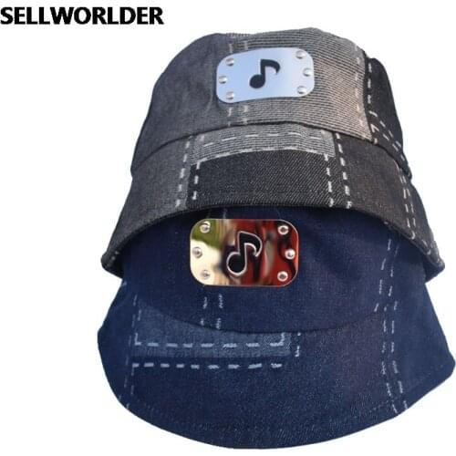 Adult Summer Outdoor Sun protection travel Casual style Note Fishermans hat 58CM