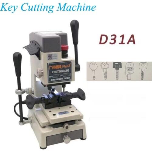 Key Cutting Machine 220V Vertical Key Duplicating Machine Making Keys Locksmith Supplies D31A