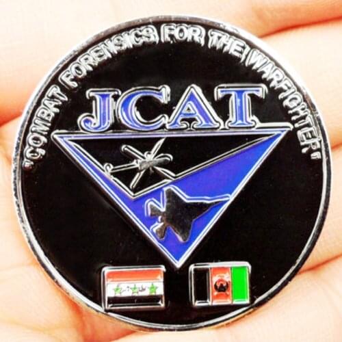 US NAVY ARMY AIR FORCE TRAINING FORENSICS COMBAT WARFIGHTER COMMEMORATIVE JCAT COIN