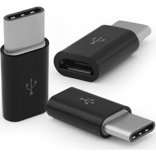 Micro usb male naar type-c microusb naar type c converter adapter for huawei macbook oneplus xiaomi otg data opladen charger ka