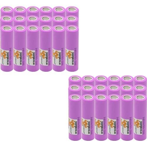 YECKPOWO INR18650 30Q battery li-ion batteries 10C rate high drain 30A 3.7V 3000mah rechargeable akkumulator / 18650 charger