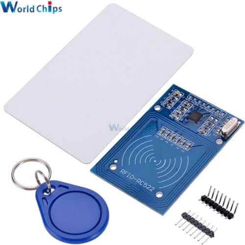10 Set MFRC-522 RC-522 RC522 RFID Wireless IC Module S50 Fudan SPI Writer Reader Card Key Chain Sensor Kits 13.56Mhz For Arduino