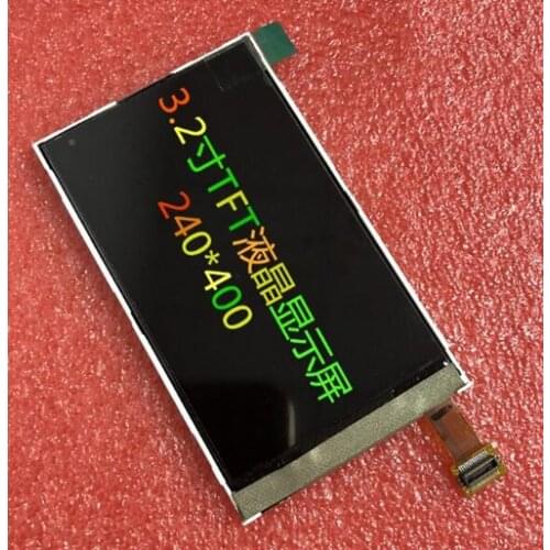 3.2 inch 30PIN TFT LCD Color Screen ILI9327 Controller 240(RGB)*400 MCU 8/16Bit 8080 Interface C51 STM32