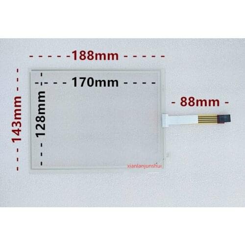 8.4-inch touchpad 4-wire resistive industrial control panel 4:3 standard screen industrial equipment dedicated 188*143