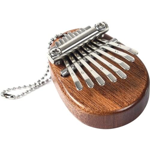 8 Key Kalimba Mini Portable Thumb Piano Finger Percussion Keyboard Pocket Musical Instrument Christmas Present chromatic kalimba
