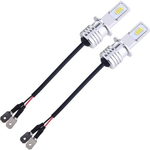 20pairs Car Healight Fog Lights H3 DC12V White LED Bulbs Driving Lamps Daytime Running Lights H3 Auto Led Bulbs Car Accessories