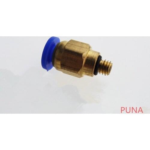 Free shipping high quality 20pcs 6mm to M5 Pneumatic Connectors male straight one-touch fittings BSPT PC6-M5