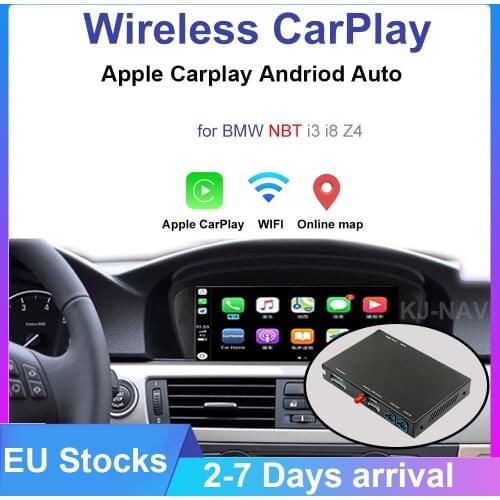 Wireless CarPlay Mirror Link for BMW i3 I01 NBT System 2013-2017, AirPlay Function maps support original camera parking sensor