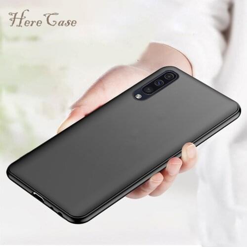 A50 Matte Case For Samsung Galaxy A50 A70 Case Soft TPU Silicone Bumper Shell Ultra Thin Back Cover For Samsung Galaxy A30 cover