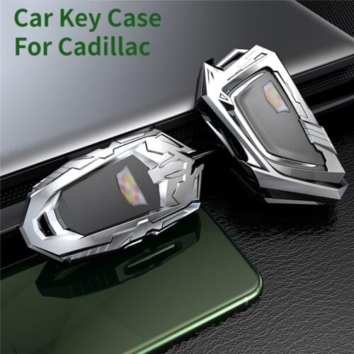 Zinc Alloy Car Key Cover Case For Cadillac Escalade ESV CTS XTS ATS ATS-L XLS SRX CTS-V XT5 XT6 CT5 CT6 Car Styling Accessories