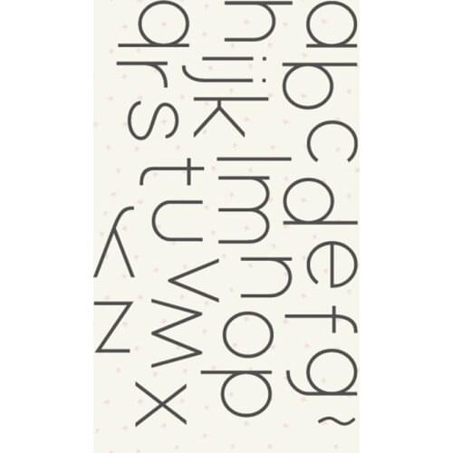 Letter stamp Clear Stamp for Scrapbooking Transparent Silicone Rubber DIY Photo Album Decor 8989