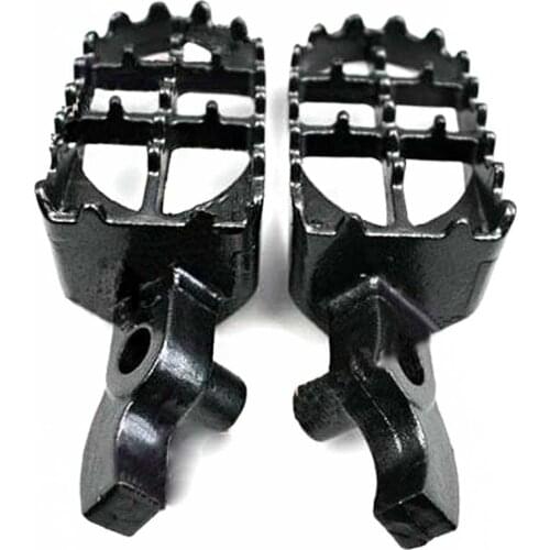 Motocross MX Dirt Bike Racing Foot Pegs footpeg For Honda 2000 2001 CR250R CR125R Motorcycle parts Black