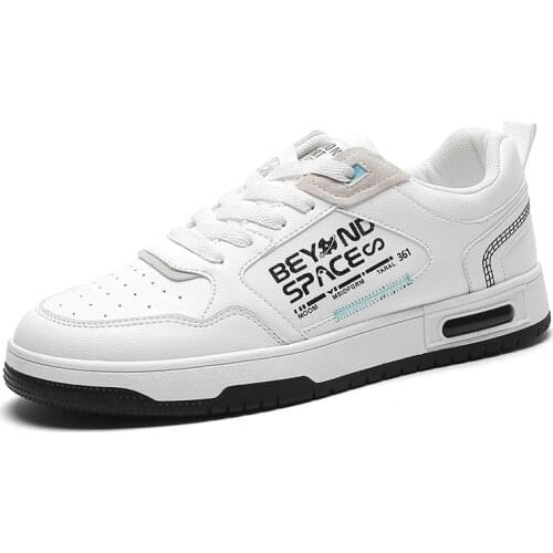 New Spring Sports Shoes Mens Breathable Casual Leather Shoes Light Lace-up Non-slip Low-top Shoes Zapatillas Hombre Size 39-44