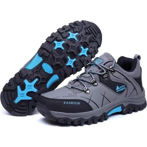 2021 New Brand Winter Snow Waterproof Leather Sneakers Super Climbbing Warm Mens Boots Outdoor Male Hiking Tooling Botas