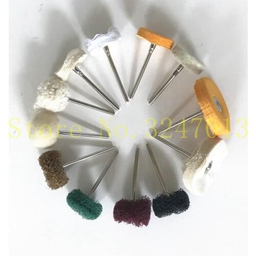 12PCS/SET Polishing buffing wheel brush for dremel accessories tools