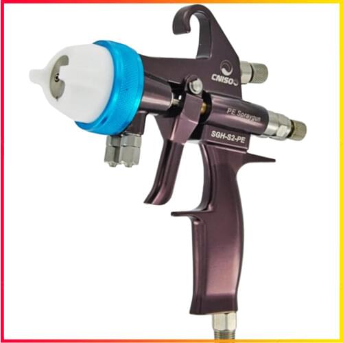 Paint Spray Gun S2-PE Chrome Spray Gun Airbrush Paint Nano Spray Gun Air Spray Paint Airbrush Gun Painting Tools Air Spray Gun