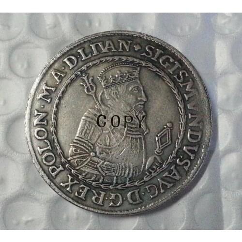 Poland-Litva-THALER-1567-SIGIS-Zygmunt COIN COPY