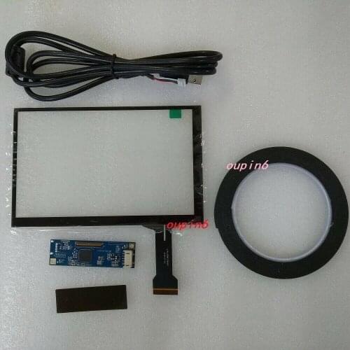 Universal Capacitive Touch Panel 7" Screen 16:10 LCD Monitor Display Controller Compatible for