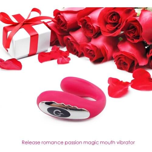 U Type Oral Vibrator For Women Masturbation Silicone Waterproof G Spot Clitoris Stimulation Vibrator Sex Toys For Women Sex Shop