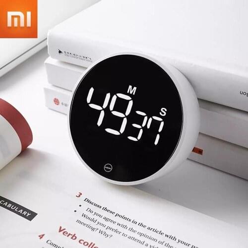 Xiaomi MIIIW Rotating Timer Brightness Adjustable Magnetic LED Digital Display Kitchen Alarm Cooking Stopwatch Clock Counter
