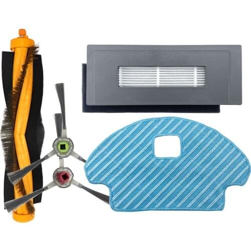 Replacement for Ecovacs OZMO930 DG36 Cleaning Sweeping Robot Home Accessories Hepa Filter Main Side Brush Mop Rag Spare Parts