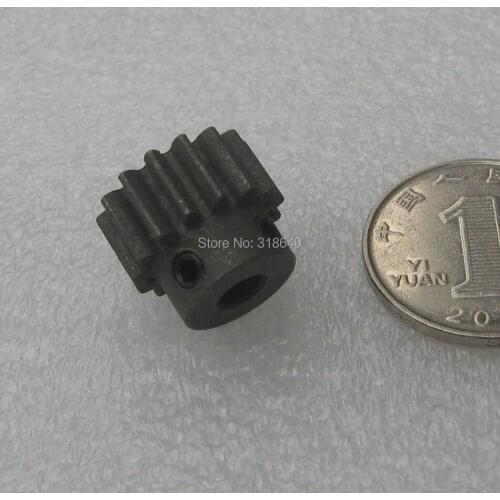 Spur Gear pinion 1M 15T 15Teeth Mod 1 Width 8mm Bore 5mm 6mm Right Teeth A3 steel CNC gear rack transmission industry