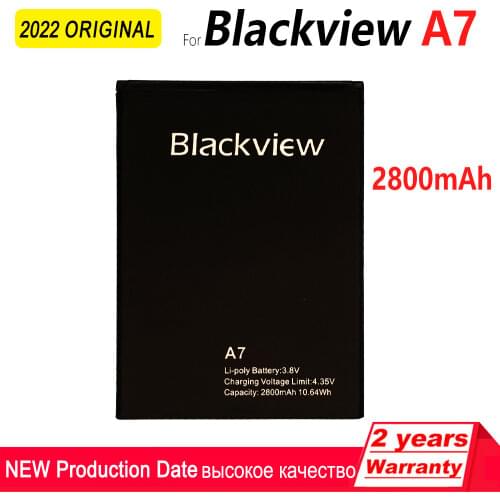 100% Original 2800mAh A7 Phone Battery For Blackview A7 High quality Batteries With Tracking Number