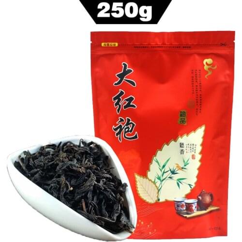 2021 Chinese Yan Cha Oolong Chinese Tea Wuyi Rock Tea Organic Fujian Big Red Robe