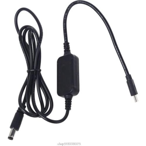 36W USB C PD Type C to 12V 20V 5.5x2.5mm Conveter Adapter Cable Cord Line for Wifi Router LED Light CCTV Camera D02 20 Dropship