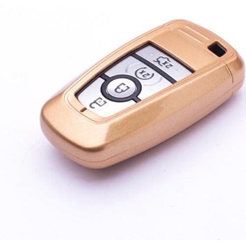 Car Key Cover For Ford Fusion Mustang Explorer F150 F250 F350 F450 F550 2018 Edge Taurus Escape Mustang Key Case Covers