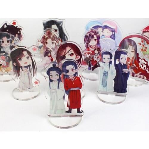 Anime Heaven Officials Blessing Acrylic Figure Tian Guan Ci Fu Xie Lian Hua Cheng Collection Stand Model Charm Gift Decoration