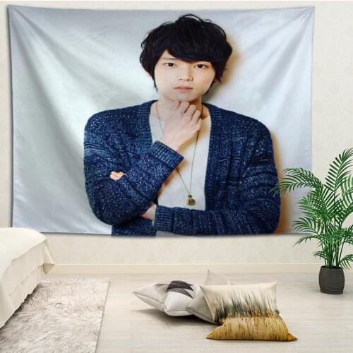 Yuki Furukawa Tapestries Hanging cloth background wall covering bedroom renovation bed decoration tapestry custom logo