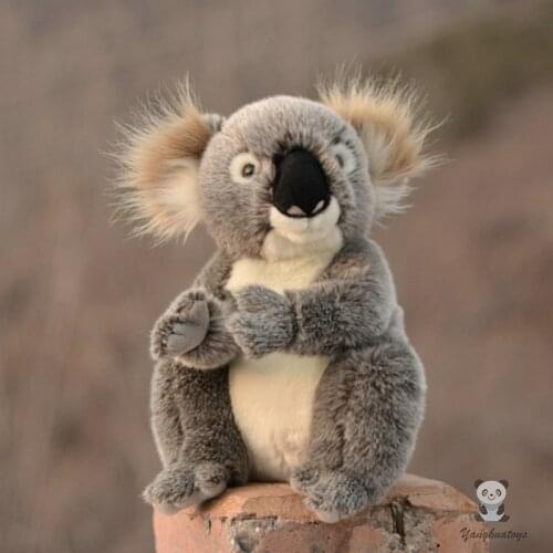 Soft stuffed animals toy Koala dolls childrens holiday gifts real life plush koalas doll toys shops