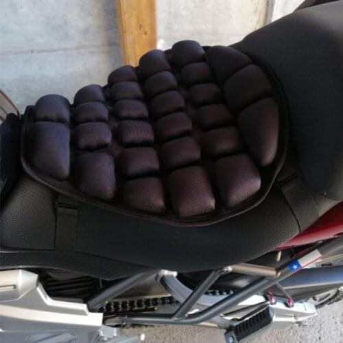Air Pad Motorcycle Cool Seat Cover Seat Sunscreen Mat Electric Car Inflatable Decompression office Air Cushion Gift Inflatable