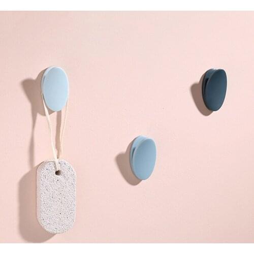 New Wall Hooks 3pcs Strong Suction Cup Sucker Wall Hooks Multi-function Hanger For Kitchen Bathroom