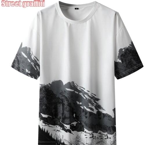 Couple Hip-Hop Summer Men T-shirt 2021 new cotton Causal Fashion O-neck clothes print Loose Tees Harajuku Short sleeve T-shirt