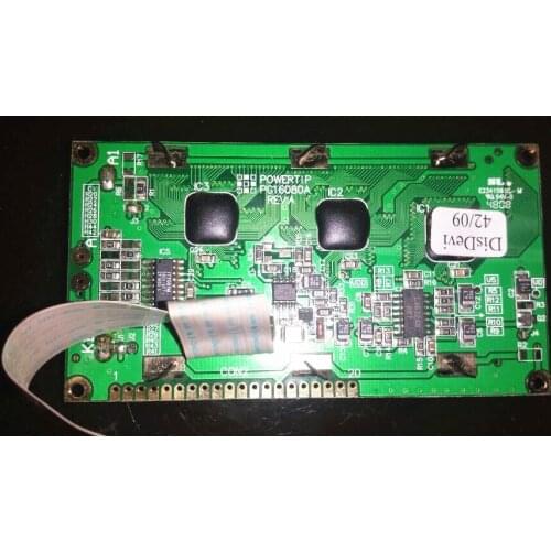 Pg16080A RVE:A PP35 4P035.0300-01 Powertip LCD