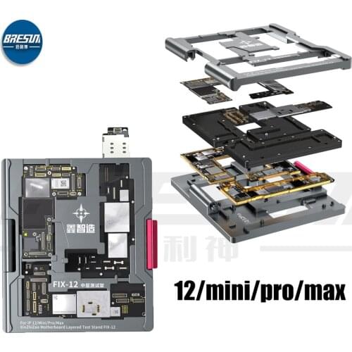 Motherboard Function Tester Platform For IphoneX XSM 11 12/12MINI/12PRO/12promax ISocket Motherboard Test Fixture Double-Deck