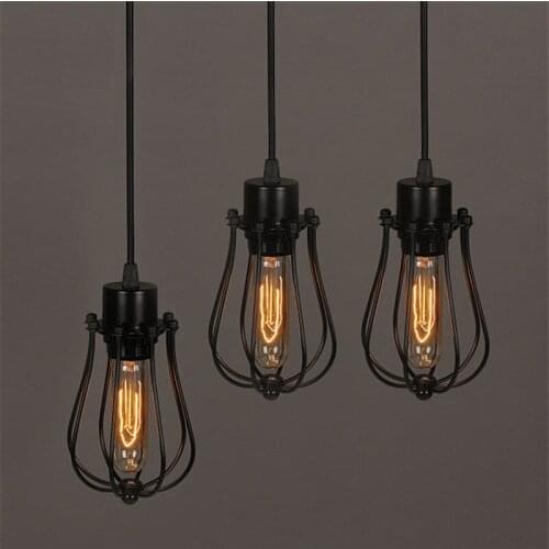 L74-Vintage Pendant Lights Loft Suspension Luminaire Home Lighting Industrial Lamp Hanging Light Retro Fixtures ,drop shipping